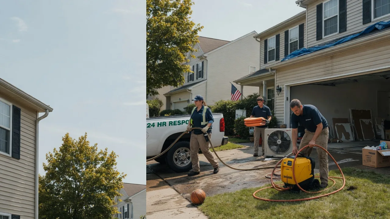 Emergency Water Damage Restoration in Mechanicsburg, PA near me